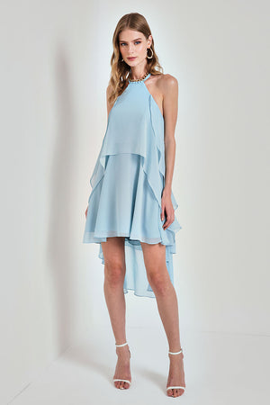 VESTIDO OCEANO EM CAMADAS SERENITY