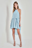 VESTIDO OCEANO EM CAMADAS SERENITY
