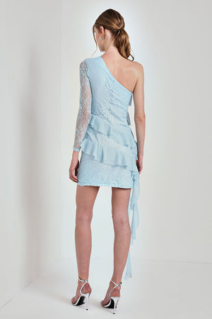 VESTIDO LONDO LEVEZA AZUL