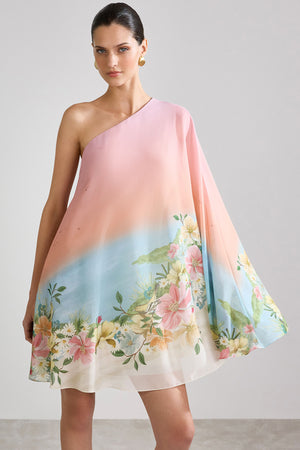 VESTIDO CAPA AMANHECER ROSA