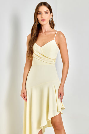 VESTIDO ASSIMÉTRICO MISTRAL BUTTER