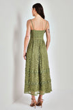 VESTIDO HIPER MIDI ADÁGIO VERDE