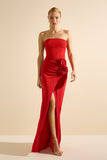 VESTIDO LONGO FLORENCE VERMELHO