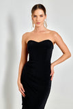 VESTIDO MIDI MARILYN PRETO