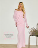 VESTIDO LONGO TAISSA ROSA