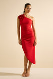 VESTIDO MIDI ROSELIE VERMELHO