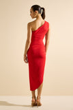VESTIDO MIDI ROSELIE VERMELHO