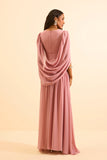 VESTIDO LONGO SAMANTA BLUSH