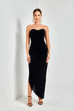 VESTIDO MIDI MARILYN PRETO