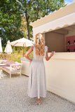 VESTIDO PARISIEN MIDI DE TELADO BORDADO