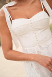 VESTIDO FLEUR BLANCHE MIDI DE LAISE RICHELIEU