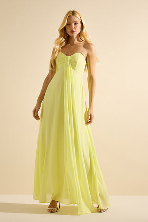 VESTIDO LONGO TIANA CITRUS