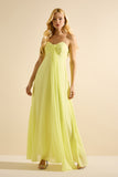 VESTIDO LONGO TIANA CITRUS
