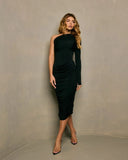 VESTIDO MIDI GIULIE PRETO