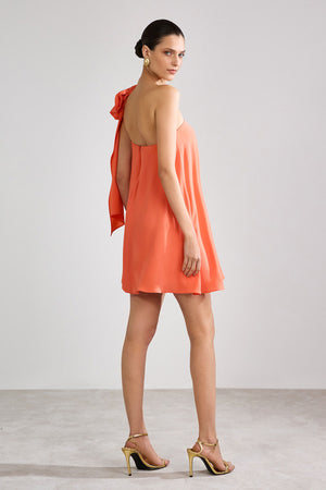 VESTIDO TAINÁ LARANJA