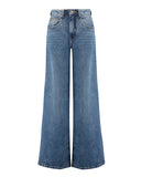 CALÇA JEANS PALAZZO