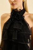 VESTIDO LANA PRETO