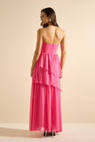 VESTIDO LONGO ELYSEE PINK