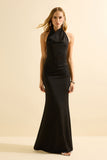 VESTIDO LONGO VIVIAN PRETO