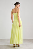 VESTIDO LONGO CORSET JABOURS CITRUS