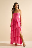 VESTIDO LONGO ELYSEE PINK