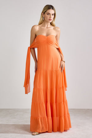 VESTIDO SOLIS LARANJA