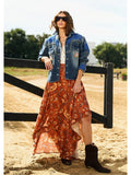 CAMISA JEANS BORDADA