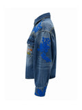 CAMISA JEANS BORDADA