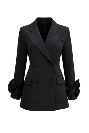 BLAZER DETALHE ROSA NO PUNHO