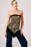 LENCO SORAIA CHIFFON ANIMAL PRINT