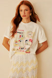 TSHIRT CARMEN MALHA ESTAMPADA