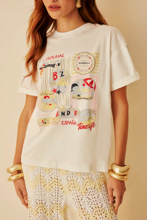 TSHIRT CARMEN MALHA ESTAMPADA