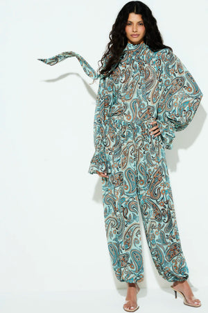 CAMISA MARIEL ESTAMPADA