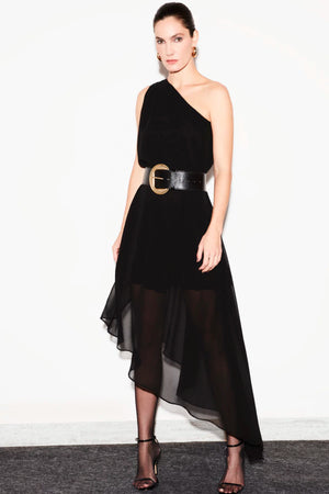 BLUSA ALEXANDRA CHIFFON ALONGADA