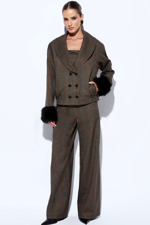 CALCA ELEANOR ALFAIATARIA XADREZ