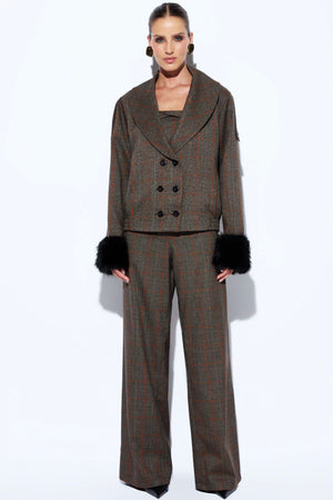 CALCA ELEANOR ALFAIATARIA XADREZ