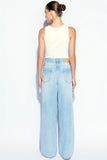 CALCA THALLI BORDADA JEANS