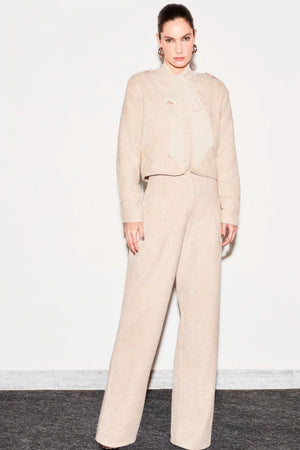 CALCA ELOISA TWEED VELUDO