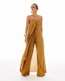 CONJUNTO JACQUARD TM KAKI