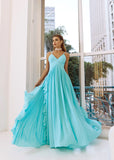VESTIDO OCEANO PLISSADO