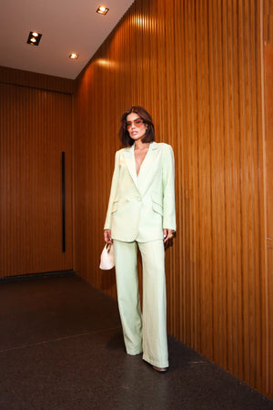 CONJUNTO BLAZER PALA VERDE