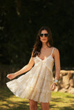 VESTIDO CURTO RENDA