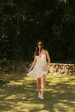 VESTIDO CURTO RENDA