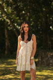 VESTIDO CURTO RENDA