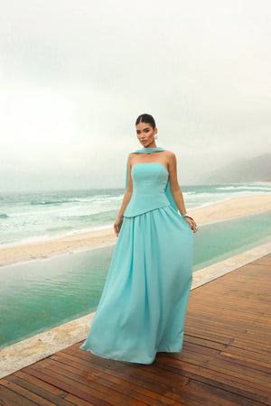VESTIDO OCEANE AZUL