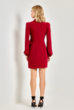 VESTIDO LAÇO LULI - PRÉ-VENDA MARSALA