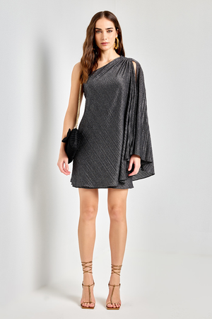 VESTIDO CURTO CISNEY PRETO