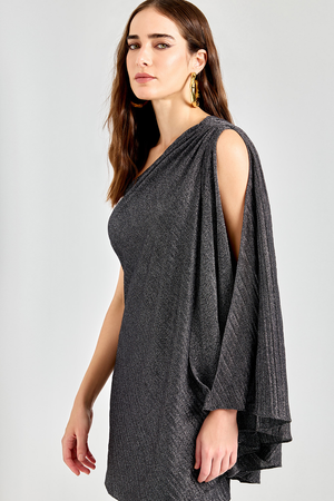 VESTIDO CURTO CISNEY PRETO