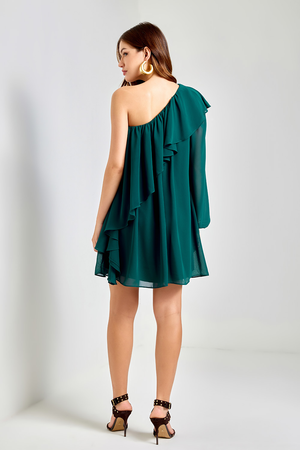VESTIDO CURTO BRUNA ESMERALDA