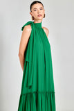 VESTIDO LONGO NÓ ESMERALDA
